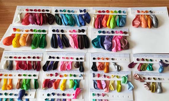 मी विनाशकारी लेटेक्स बलून कसे संचयित करावे?