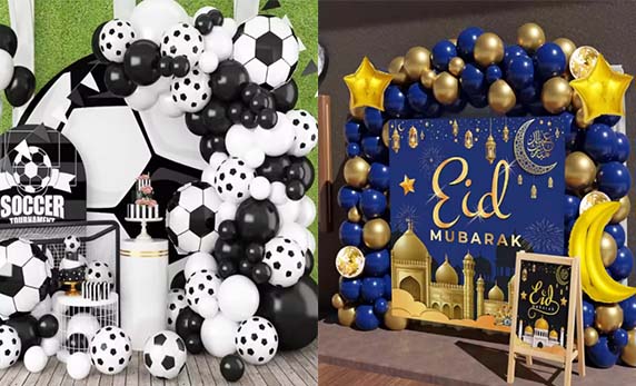 आम्ही बलून चेन सानुकूलित करू शकतो