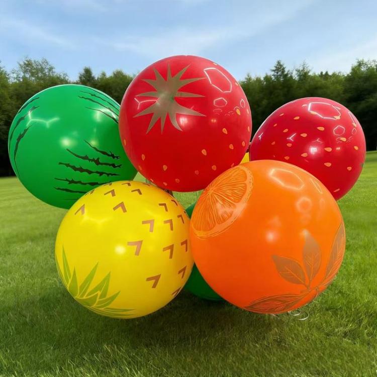 36 इंच नमुना असलेले फुगे