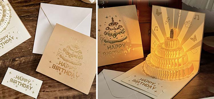 3D birthday card