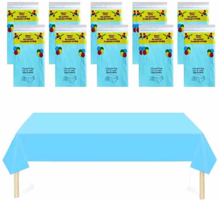 disposable PE tablecloths style